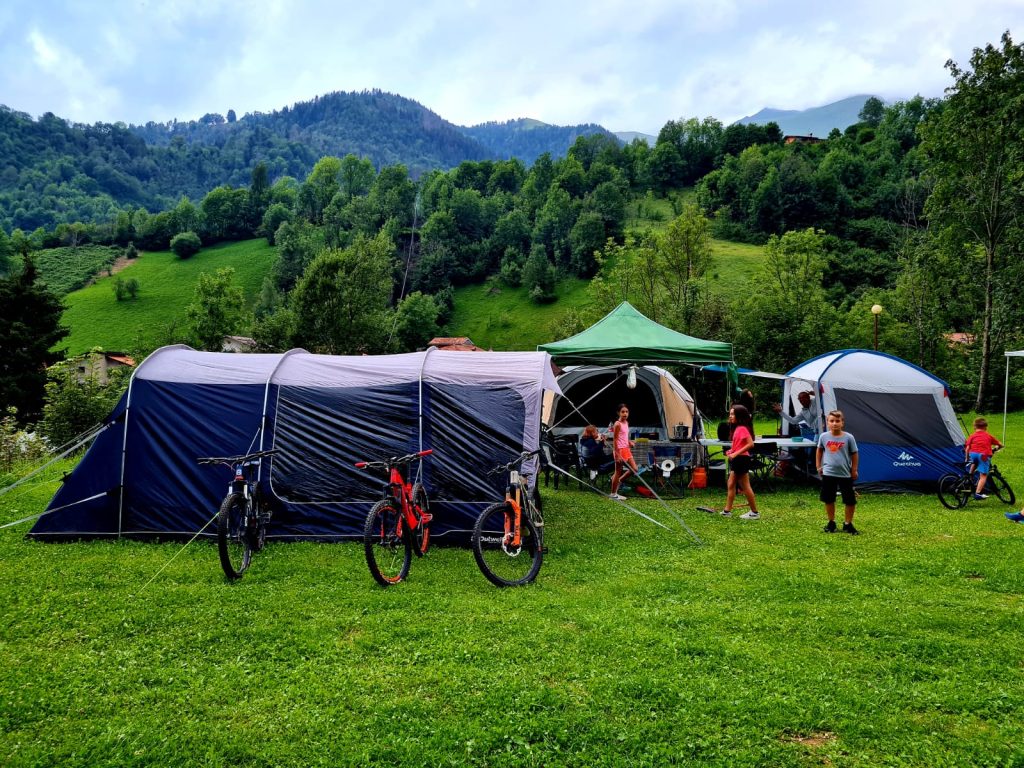 Camping maniva- tende- raduni- campeggio in montagna